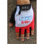 2020 Omega Pharma Lotto Gants Ete Ciclismo Blanc Rouge