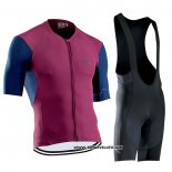 2021 Maillot Cyclisme Northwave Rouge Manches Courtes et Cuissard