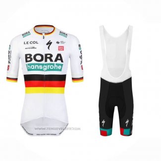 2023 Maillot Cyclisme Bora-hansgrone Noir Rouge Jaune Manches Courtes Et Cuissard