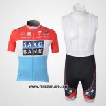 2010 Maillot Ciclismo Saxo Bank Luxembourg Manches Courtes et Cuissard