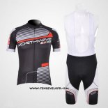 2012 Maillot Ciclismo Northwave Noir et Gris Manches Courtes et Cuissard