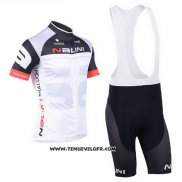 2013 Maillot Ciclismo Nalini Noir et Rouge Manches Courtes et Cuissard