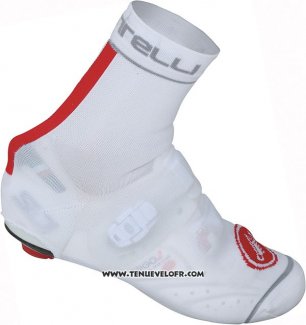 2014 Castelli Couver Chaussure Ciclismo Blanc et Rouge