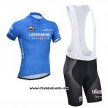 2014 Maillot Ciclismo Giro D'italie Bleu Manches Courtes et Cuissard