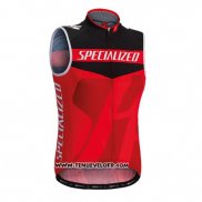 2016 Gilet Coupe-vent Specialized Noir et Rouge