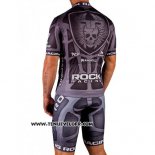 2016 Maillot Ciclismo Rock Racing Marron Manches Courtes et Cuissard