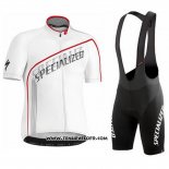 2016 Maillot Ciclismo Specialized Lumiere Blanc Manches Courtes et Cuissard