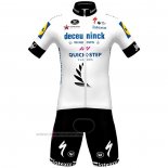 2021 Maillot Cyclisme Deceuninck Quick Step Champion Nouvelle Zelande Manches Courtes et Cuissard