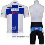2011 Maillot Ciclismo Omega Pharma Lotto Champion Finlande Manches Courtes et Cuissard