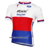 2015 Maillot Ciclismo UCI Mondo Champion Lider Quick Step Manches Courtes et Cuissard