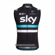 2016 Gilet Coupe-vent Sky Noir et Bleu