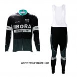 2017 Maillot Ciclismo Bora Noir Manches Longues et Cuissard