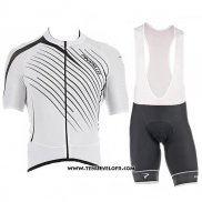 2017 Maillot Ciclismo Pinarello Blanc Manches Courtes et Cuissard