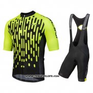 2018 Maillot Ciclismo Nalini Podio Vert Manches Courtes et Cuissard