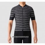 2019 Maillot Ciclismo La Passione Stripe Noir Manches Courtes et Cuissard