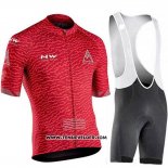 2019 Maillot Ciclismo Northwave Rouge Manches Courtes et Cuissard(2)