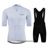 2020 Maillot Ciclismo Le Col Blanc Manches Courtes et Cuissard
