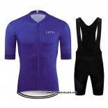 2020 Maillot Ciclismo Le Col Fonce Fuchsia Manches Courtes et Cuissard