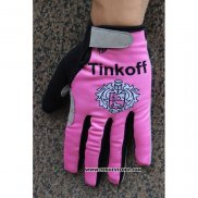 2020 Tinkoff Gants Doigts Longs Rose