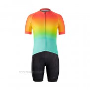 2021 Maillot Cyclisme Bontrager Multicolore Manches Courtes et Cuissard