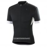 2016 Maillot Ciclismo Specialized Brillant Noir et Blanc Manches Courtes et Cuissard