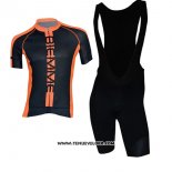 2017 Maillot Ciclismo Biemme Poison Orange Manches Courtes et Cuissard