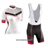 2017 Maillot Ciclismo Femme Northwave Blanc Manches Courtes et Cuissard
