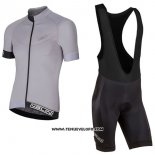 2017 Maillot Ciclismo Nalini Curva Slate Argent Manches Courtes et Cuissard