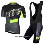 2017 Maillot Ciclismo Nalini Mood Noir Manches Courtes et Cuissard