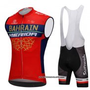 2018 Gilet Coupe-vent Bahrain Merida Rouge