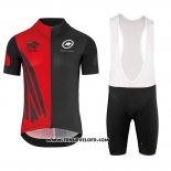 2018 Maillot Ciclismo Assos SS.Capeepicxc Rouge Manches Courtes et Cuissard