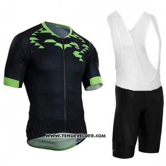 2018 Maillot Ciclismo Sugoi RS Training Noir et Vert Manches Courtes et Cuissard