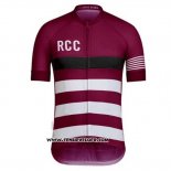 2019 Maillot Ciclismo RCC Paul Smith Profond Rouge Manches Courtes et Cuissard