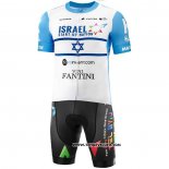 2020 Maillot Ciclismo Israel Cycling Academy Champion Israele Manches Courtes et Cuissard