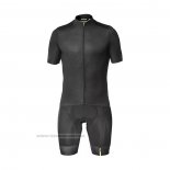 2021 Maillot Cyclisme Mavic Noir Manches Courtes et Cuissard