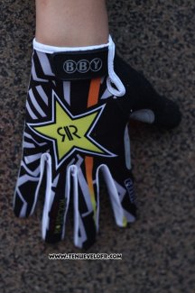 Rock Gants Doigts Longs Ciclismo Noir et Jaune