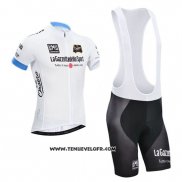 2014 Maillot Ciclismo Giro D'italie Blanc Manches Courtes et Cuissard