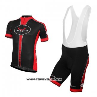 2016 Maillot Ciclismo Bobteam Noir Manches Courtes et Cuissard