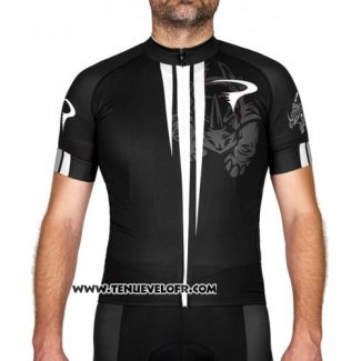 2016 Maillot Ciclismo Pinarello Noir et Blanc Manches Courtes et Cuissard