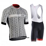 2019 Maillot Ciclismo Northwave Gris Manches Courtes et Cuissard