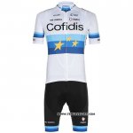 2020 Maillot Ciclismo Cofidis Champion Europe Manches Courtes et Cuissard