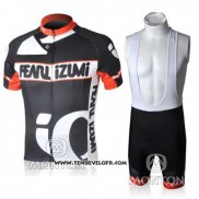 2010 Maillot Ciclismo Pearl Izumi Noir Manches Courtes et Cuissard