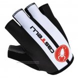 2012 Castelli Gants Ete Cyclisme Blanc Noir