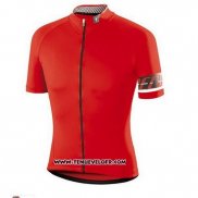 2016 Maillot Ciclismo Specialized Brillant Rouge Manches Courtes et Cuissard