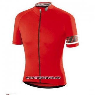 2016 Maillot Ciclismo Specialized Brillant Rouge Manches Courtes et Cuissard