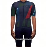 2017 Maillot Ciclismo MAAP Profond Bleu Manches Courtes et Cuissard