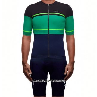 2017 Maillot Ciclismo MAAP Segment Pro Noir et Vert Manches Courtes et Cuissard