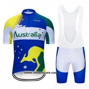 2019 Maillot Ciclismo Australie Manches Courtes et Cuissard