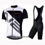 2019 Maillot Ciclismo Nalini Volata 2.0 Noir Blanc Manches Courtes et Cuissard