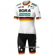 2020 Maillot Ciclismo Bora Champion Allemagne Manches Courtes et Cuissard